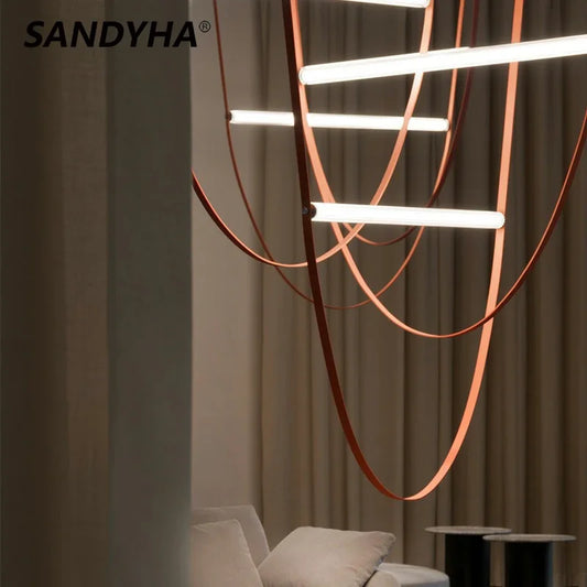 SANDYHA Luces LED, Lámpara Moderna de Techo.